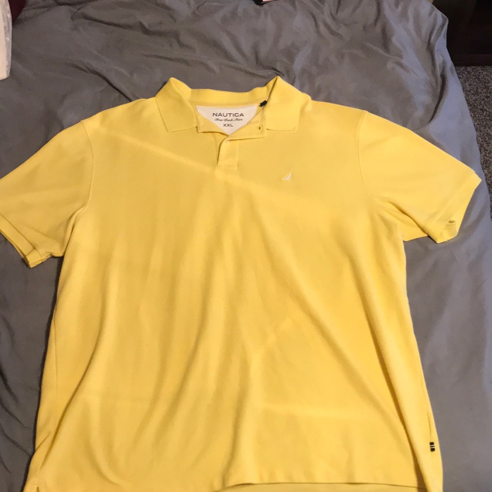 Nautica yellow Polo